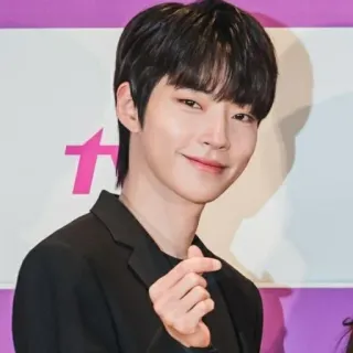 🎧 男性, 俳優, 男, 笑顔, 韓国 whatsapp sticker
