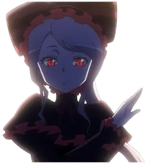 🤢 Shalltear Bloodfallen Overlord anime, Shalltear, Overlord, cute, vampire telegram sticker