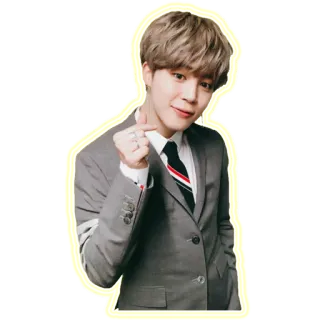 ❤️ Jimin kpop, chanteur, bts, jimin, idole telegram sticker