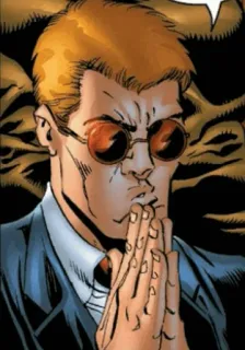 🕶 Matt Murdock Daredevil comic book, superhero, lawyer, blind, Marvel, Daredevil, Matt Murdock telegram sticker