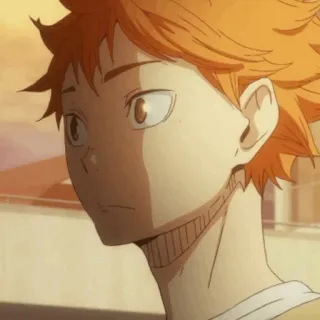 🌙 Hinata Shoyo Haikyuu!! Hinata, Haikyuu, Anime, Mangá, Vôlei, Shoyo telegram sticker
