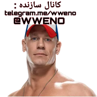👊 John Cena telegram.me/wweno
@WWENO lucha libre, WWE, John Cena, Telegram telegram sticker