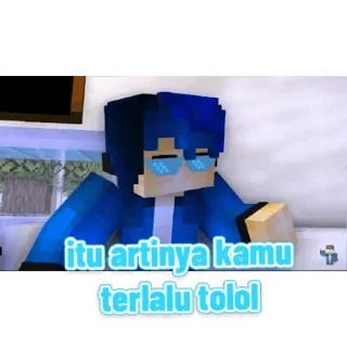 😀 itu artinya kamu terlalu tolol telegram sticker