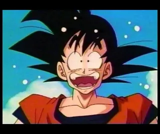 😨 Goku Dragon Ball Z 애니메이션, 드래곤볼, 손오공, 만화 telegram sticker