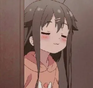 😋 Anime, Ragazza, Cartone animato, Carino telegram sticker