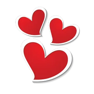 ❤ сердце, любовь, романтика, день святого валентина, красный telegram sticker