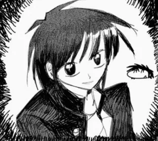 💬 Manga, Anime, Nhân vật, Minh họa telegram sticker