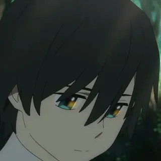 🦋 Anime, Chłopak, Brunet, Postać telegram sticker