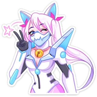 Сонна Мун от @TgSticker telegram stickers