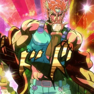 🌝 Caesar Zeppeli JoJo's Bizarre Adventure Anime, Jojo's Bizarre Adventure, Caesar Zeppeli, Zeppeli, Pose whatsapp sticker