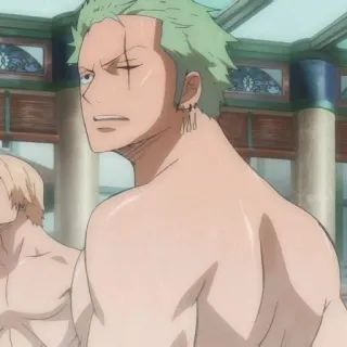 🌽 Zoro One Piece anime, one piece, zoro, character, manga telegram sticker
