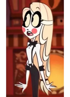 🟡 Charlie Magne Hazbin Hotel hazbin hotel, чарли магне, мультфильм, анимация, персонаж telegram sticker