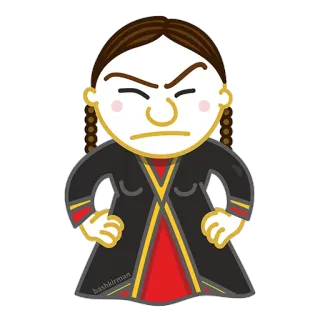 👧 telegram sticker