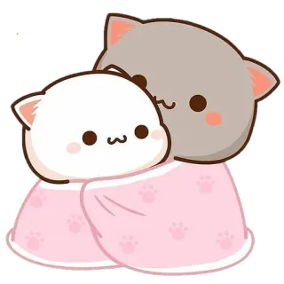 ♡Peach & Goma♡ // @ZoldyckStickers whatsapp stickers