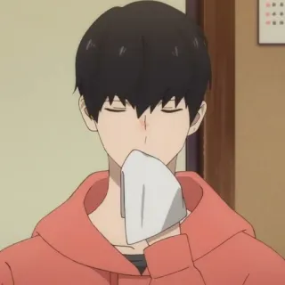 💰 Anime, Cartoon, Person, Junge, Handtuch, Hoodie telegram sticker