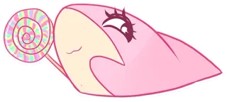 🍭 конфета, леденец, розовый, милый, персонаж, мультфильм telegram sticker