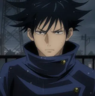 ♣️ Megumi Fushiguro Jujutsu Kaisen Anime, Megumi, Fushiguro, Jujutsu Kaisen, Zauberer telegram sticker
