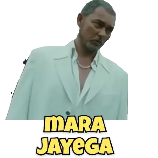 😏 MARA JAYEGA telegram sticker