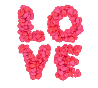 ❤️ LOVE tình yêu, lễ tình nhân, kẹo, ngọt ngào, trái tim, lãng mạn telegram sticker