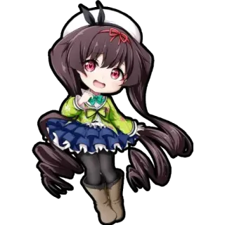 😍 Anime, Chibi, Mignon, Manga, Personnage telegram sticker
