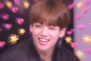 💗 Jungkook kpop, jungkook, bts, idol, singer, heart, love whatsapp sticker