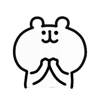 💨 słodki, niedźwiedź, zwierzę, kreskówka, kawaii, naklejka telegram sticker