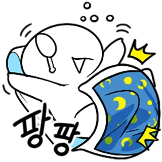 😨 팡팡 Desenho animado, Personagem, Adesivo telegram sticker