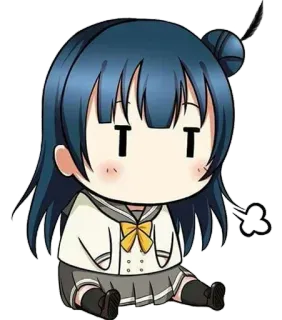 ☺️ Аниме, Милый, Манга, Чиби telegram sticker