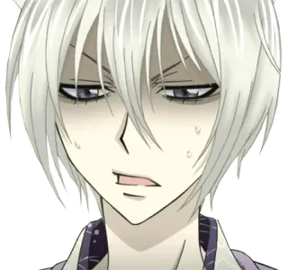 😨 Tomoe Kamisama Kiss anime, fox, manga, character, expression telegram sticker