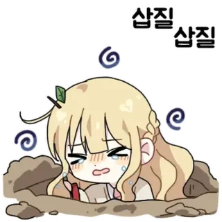 오늘도 짝사랑하는 햇살소녀 By @KakaoEmoticon telegram stickers