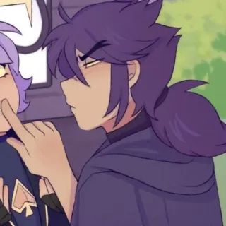 ♠️ Anime, Ilustración, Arte digital, Personajes telegram sticker
