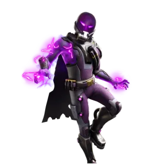 🥀 fortnite, personaggio, videogioco, viola, fantascienza telegram sticker