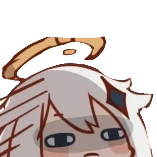 🤐 Paimon Genshin Impact 애니메이션, 원신, 페이몬, 비디오 게임, 캐릭터 telegram sticker