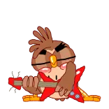 Wally the Owl telegram stickers