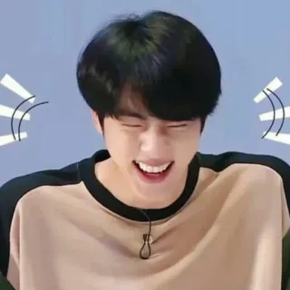 ☁️ Jin kpop, bts, jin, người nổi tiếng, âm nhạc, ca sĩ telegram sticker
