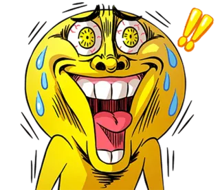 ❗ Meme, Emoji, Hoạt hình, Hài hước, Phóng đại, Biểu cảm, Nhân vật telegram sticker