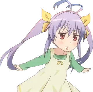 🏃 动漫, 女孩, 可爱, 卡通, 漫画, 角色 telegram sticker