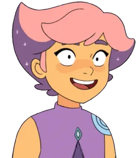 😲 Glimmer She-Ra and the Princesses of Power cartoon, character, Glimmer, princess, She-Ra telegram sticker