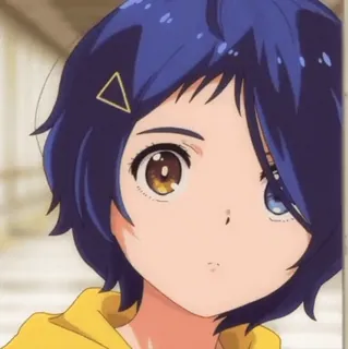 🥚 アニメ, ポートレート, 女の子, 女性 telegram sticker