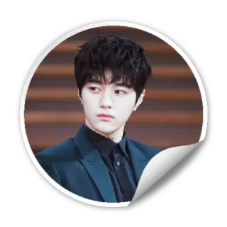 😒 мужчина, портрет, актер, кореец, костюм telegram sticker