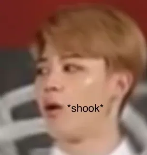🤭 *shook* shook, shocked, surprised, reaction, meme telegram sticker