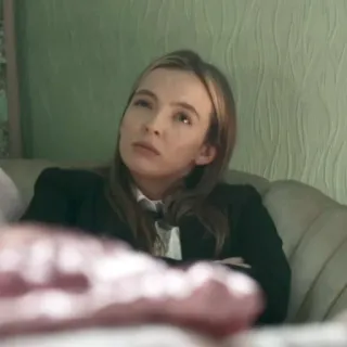 🌙 Villanelle Killing Eve villanelle, killing eve, jodie comer, serie, assassine telegram sticker