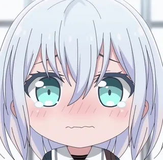 😢 动漫, 哭泣, 伤心, 可爱, 漫画 telegram sticker