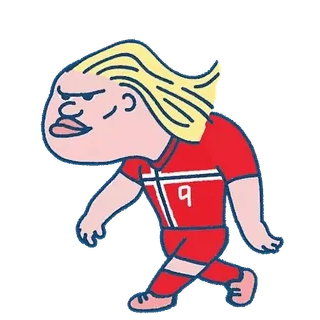 夏撚(Haaland) & 麻撚(大麻成)meme whatsapp stickers