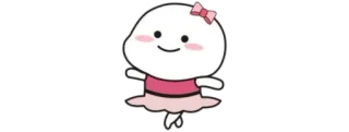 🍚 desenho animado, personagem, adesivo, kawaii whatsapp sticker