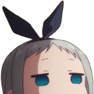 👀 Anime, Chica, Linda, Dibujos animados, Personaje telegram sticker