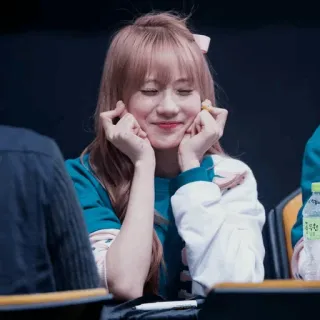 🥨 女性, 笑顔, かわいい, ポートレート, 韓国, 人, 女の子 telegram sticker