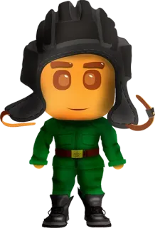 😉 militar, conductor de tanque, uniforme, tanque, casco, ejército whatsapp sticker