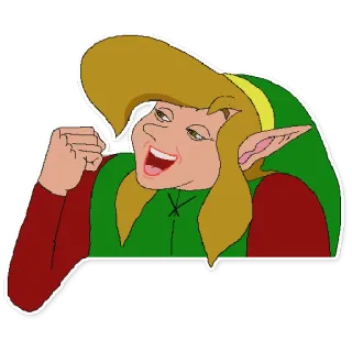 💩 Link cartoon, gaming, funny, meme, character telegram sticker