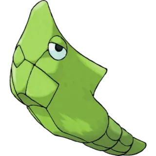 🔵 Metapod Pokemon Chrysacier, Pokémon, Vert, Cocon, Insecte, Jeu vidéo telegram sticker